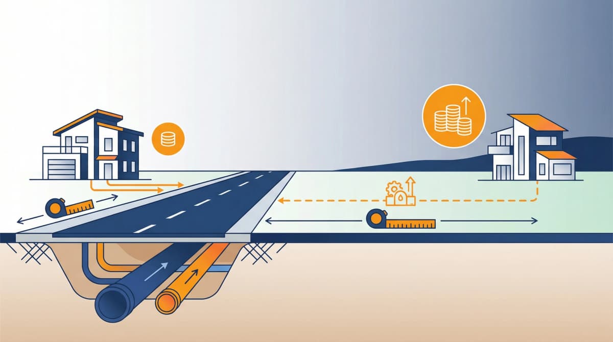 Sewer and Water Infrastructure: Why Proximity Determines Development Feasibility